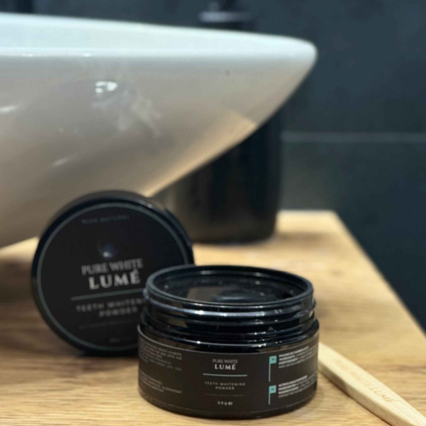 100% NATURAL TEETH WHITENING POWDER